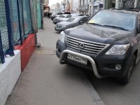"Парконы" и паркинг - фоторассказ о "мягкой" акции по предупреждению нарушений парковки в Москве — фото 12 