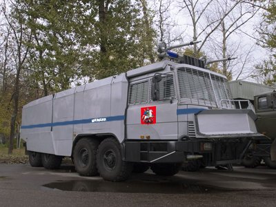 Спецподразделения МВД будут пресекать беспорядки при помощи броневика