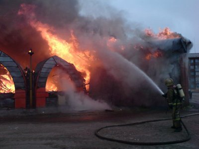 Воркута: в ночь на 1 июля неизвестные сожгли игровой клуб