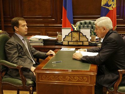 Медведев допускает создание коллегии ВС по коррупционным делам из &quot;весьма уважаемых судей&quot;