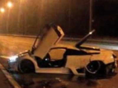 За рулем Lamborghini, устроившего ДТП в Швейцарии, был Зия Бабаев