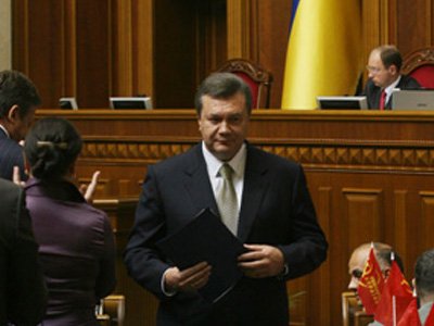 Виктор Янукович меняет правила избрания парламента Украины