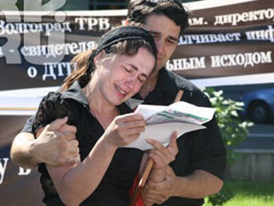 Мать сбитого прокурором мальчика молит о помощи Медведева