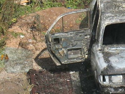 Проверяются полицейские, в машине которых заживо сгорел задержанный
