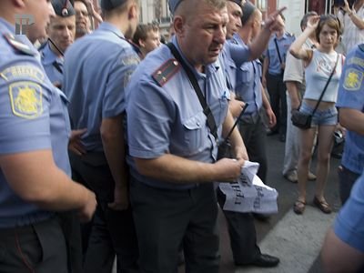В Петербурге полиция задержала около 50 человек