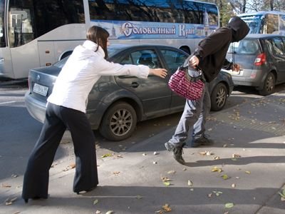 В Москве ищут злоумышленника, отобравшего у женщины-прокурора сумку с фотоаппаратом, ноутбуком и мобильником