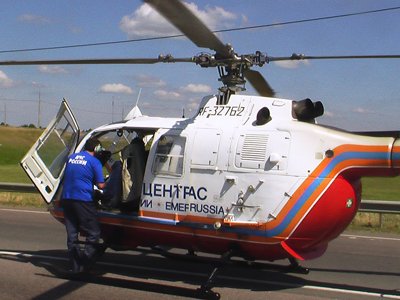 В Москве прокурор отправил вертолет на небольшое ДТП с отцом -адвокатом