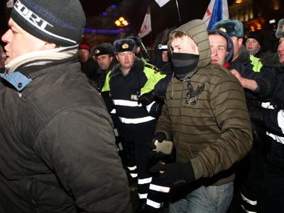 В Минске милиция задержала оппозиционеров 