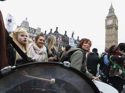 149 участникам акций протеста в Лондоне предъявлены обвинения