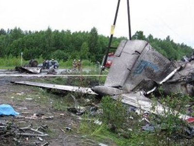 Катастрофа Ту-134 под Петрозаводском унесла жизни 44 человек, восемь находятся в реанимации