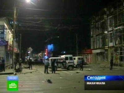 На Северном Кавказе новые теракты: два взрыва совершены у МВД Дагестана