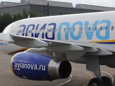 Авиакомпанию &quot;Авианова&quot; банкротят за долг в 2,3 млн руб.