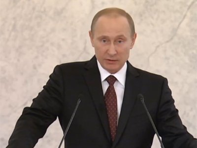 Путин объединил два послания Федеральному собранию в одно