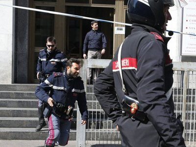 Итальянская полиция арестовала стрелка, убившего судью и адвоката в здании суда
