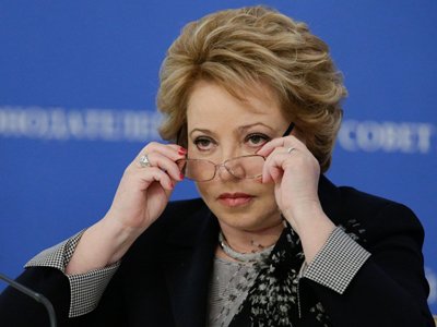 Матвиенко призвала ужесточить санкции против злостных неплательщиков налогов