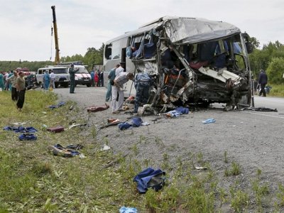 Возбуждено дело по факту ДТП с автобусом, где погибли 11 человек и 43 пострадали