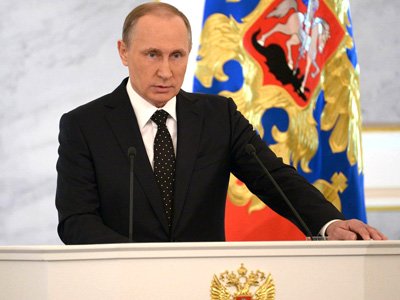 Путин: &quot;В 2018 году необходимо принять все необходимые поправки в Налоговый кодекс&quot;