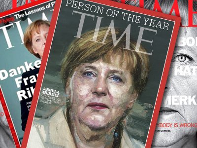 Журнал Time назвал &quot;человеком года&quot; канцлера Германии Ангелу Меркель