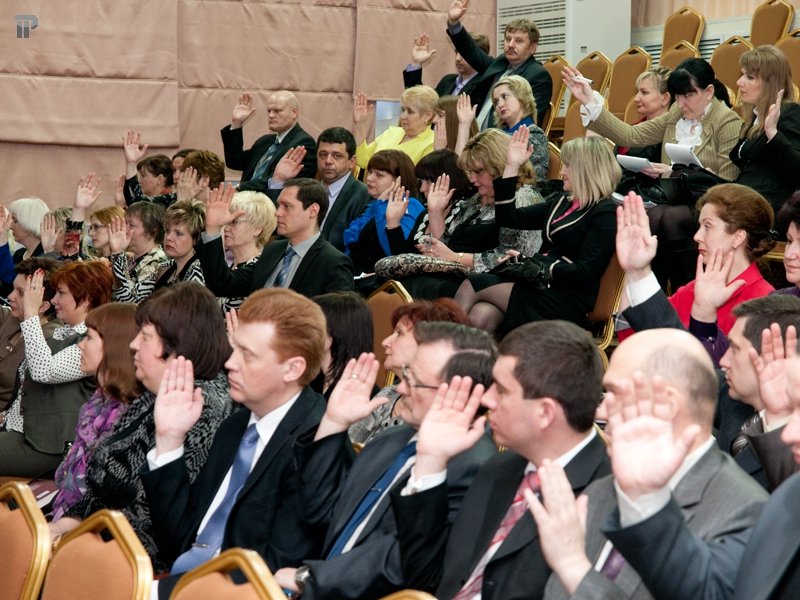 Выборы делегатов VIII Всероссийского съезда судей от Тульской области в лицах - фоторепортаж