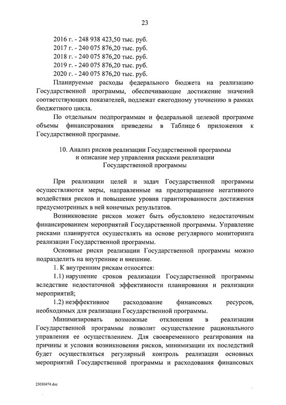 Государственная программа Российской Федерации "Юстиция"