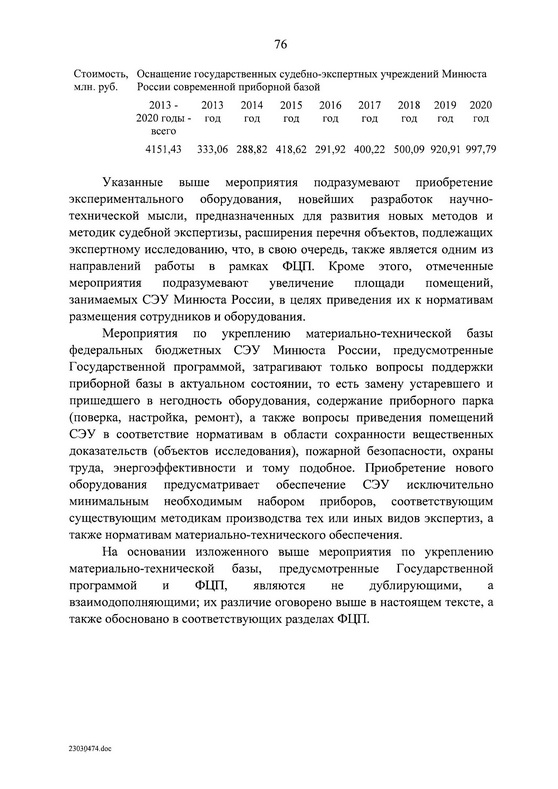 Государственная программа Российской Федерации "Юстиция"