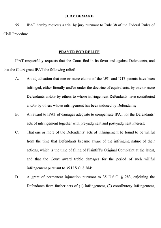 Information Protection and Authentication of Texas, LLC v. «Лаборатория Касперского» и др.