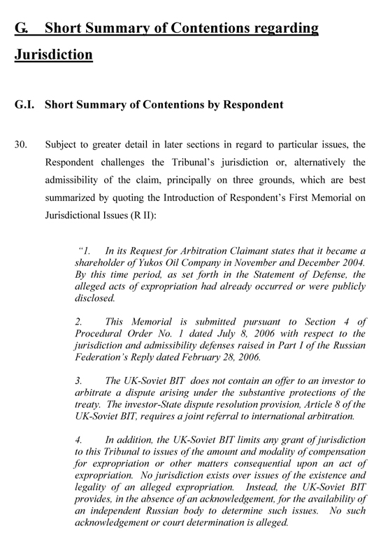 RosInvestCo UK Ltd. v. Российская федерация