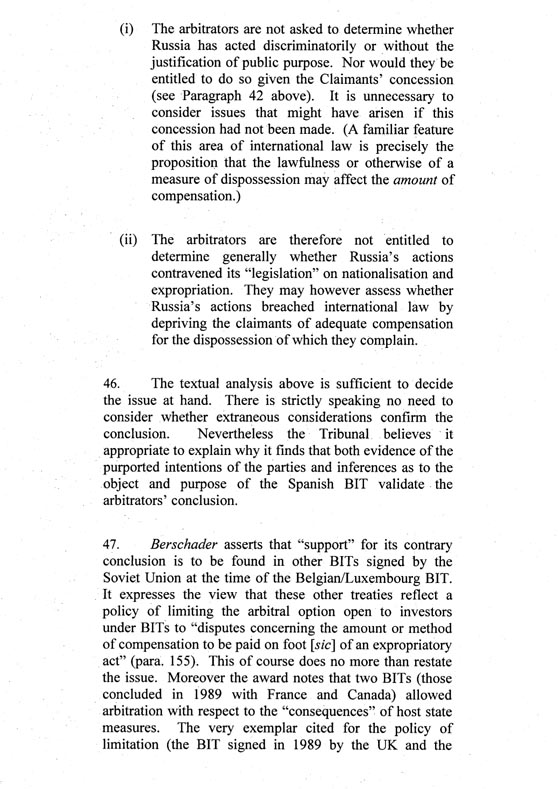 Renta 4 S.V.S.A et al. v. Российская Федерация