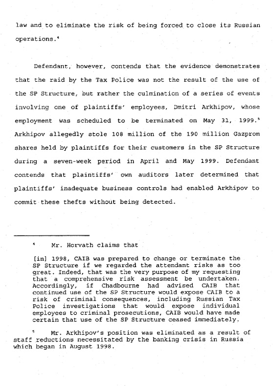 Creditanstalt v. Chadbourne & Parke