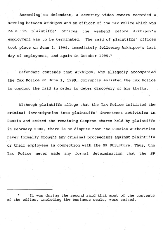 Creditanstalt v. Chadbourne & Parke