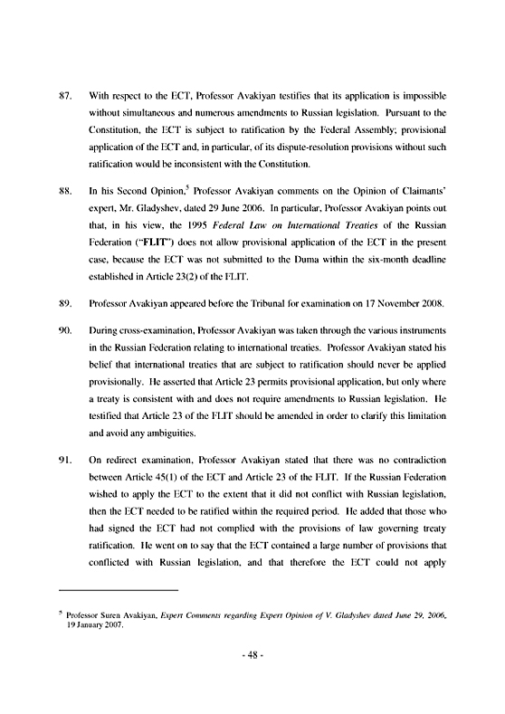 Yukos Universal Ltd. v. Российская Федерация