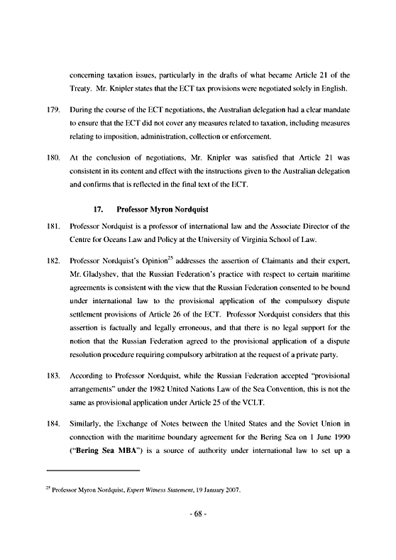 Yukos Universal Ltd. v. Российская Федерация