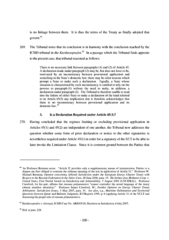 Yukos Universal Ltd. v. Российская Федерация