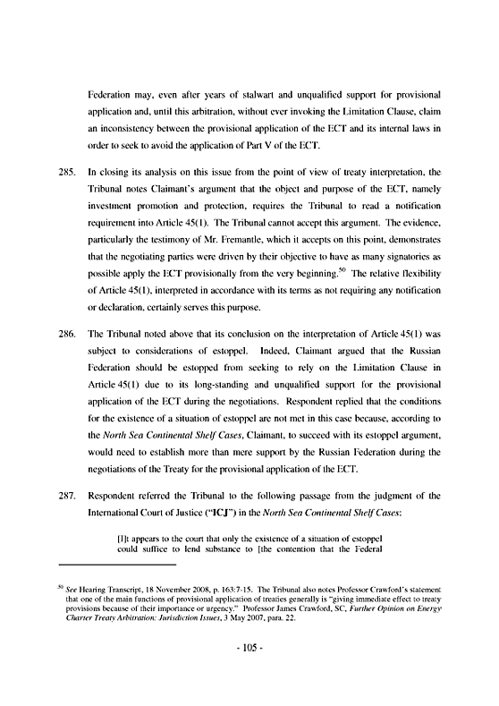 Yukos Universal Ltd. v. Российская Федерация