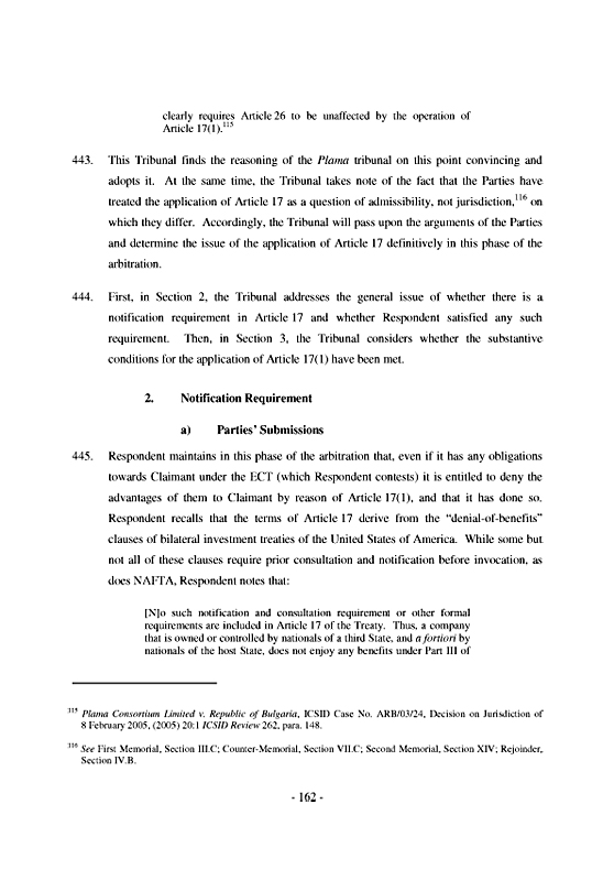 Yukos Universal Ltd. v. Российская Федерация