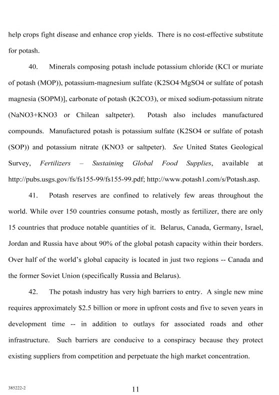 Minn-Chem, Inc. v. Agrium Inc. et al