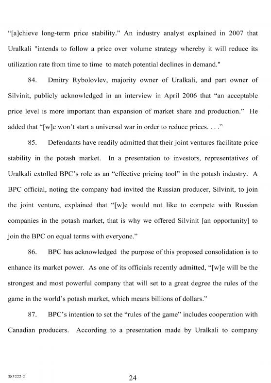 Minn-Chem, Inc. v. Agrium Inc. et al