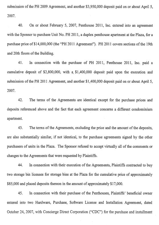 Андрей Вавилов v. Plaza Residential Owner LP